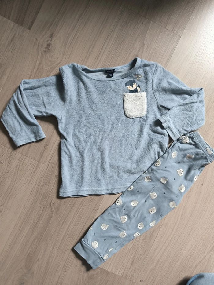 Pyjama 1/2saison garçon 36mois. Kiabi