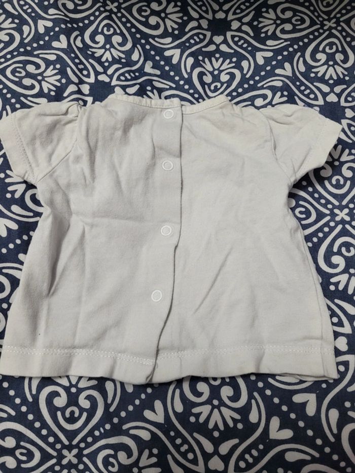 Tee shirt été bébé 1 mois - photo numéro 2