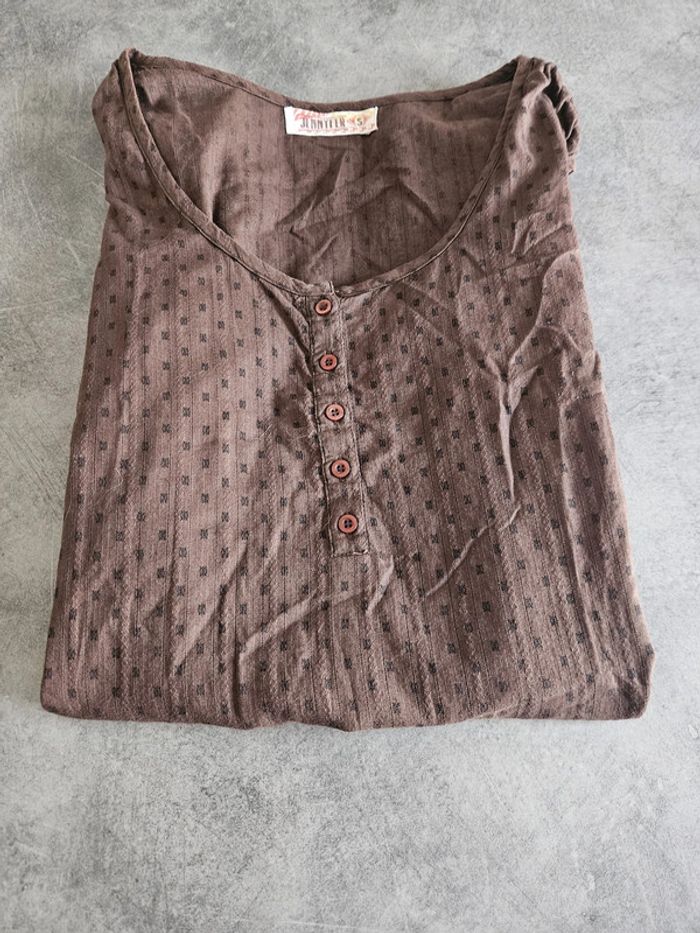 Robe d'été sans manches femme - Taille S / 36 - Jennyfer - Marron - photo numéro 9