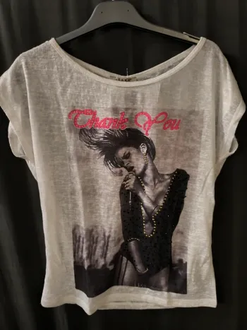 245561 tee-shirt MC blanc TU Azara