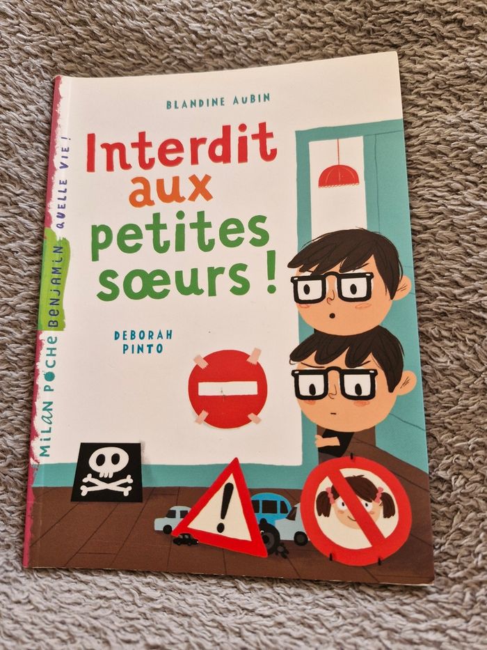 Livre Interdit aux petites sœur dès 6-7 ans