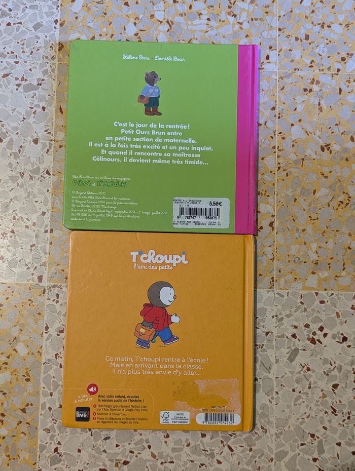 2 livres rentrée scolaire bébé - photo numéro 2