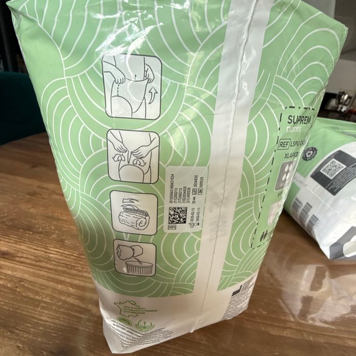 Sous vêtement absorbant protection suprem taille XL lot de 2 - photo numéro 4