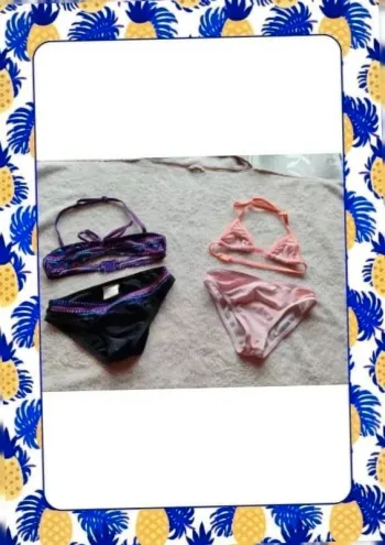Lot de bikinis taille 4 ans