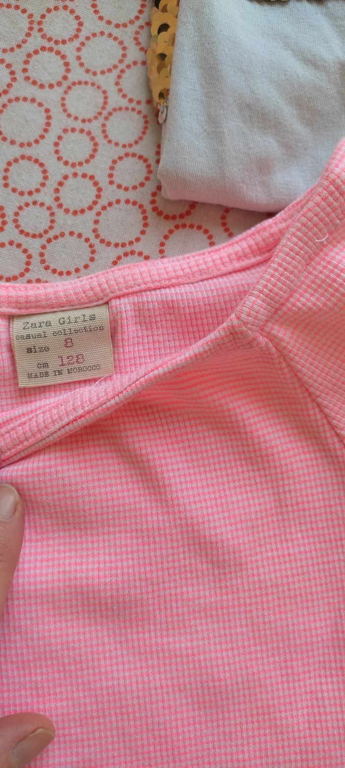 Lot t-shirt manches courtes fille 8 ans  Zara - photo numéro 3