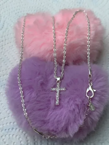 Bijoux en plaqué argenté 925 avec de jolies cristaux brillant 🍭🍭