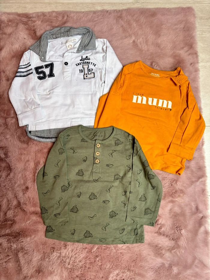 Tee shirt manche longue 12 mois