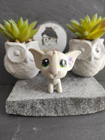 Littlest Petshop LPS éléphant 3525 hasbro #geektradelpselephant