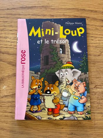Livre mini loup