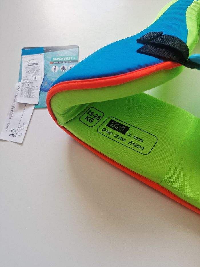 Nabaiji - Gilet de natation / piscine / swimvest - 15 à 25 kg - Neuf ! - photo numéro 3