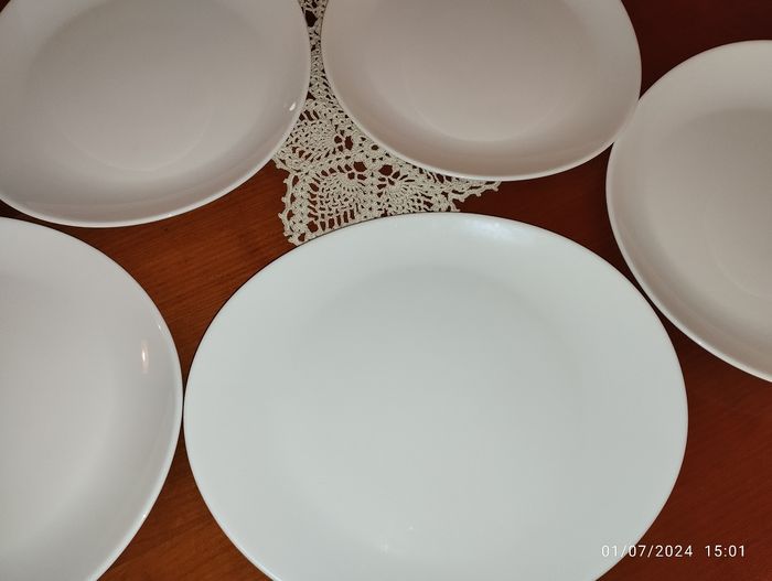 6 assiettes ovales - photo numéro 3