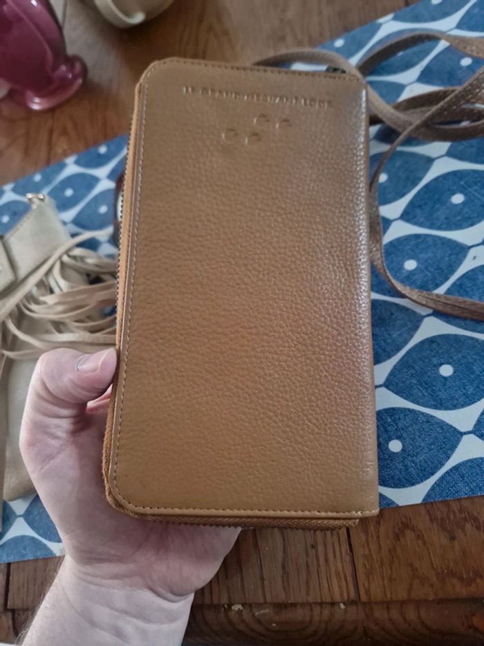 Lot de 2 pochettes porte monnaie cartes femme naf naf - photo numéro 3