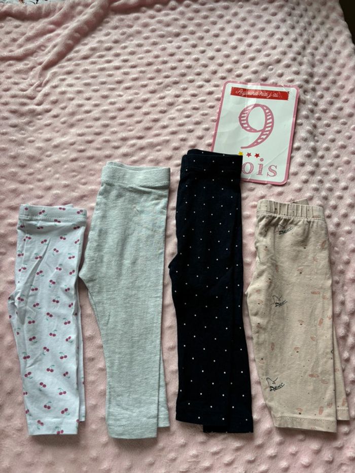 Lot legging 9 mois