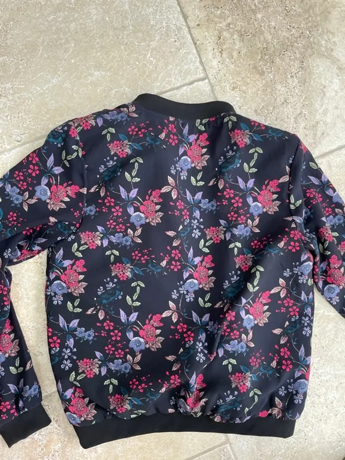 Veste fleuri doublé - photo numéro 6