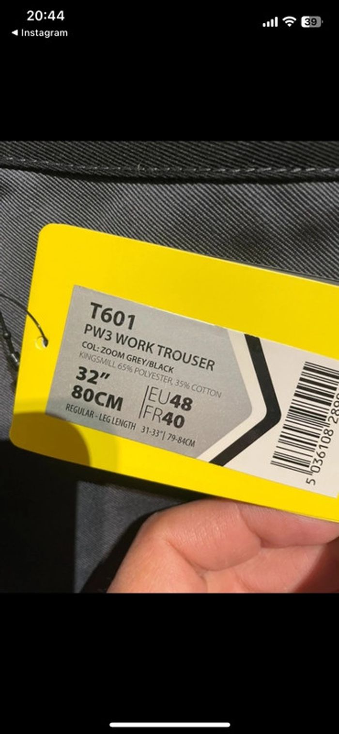Pantalon de travail + genouillères Portwest - photo numéro 5