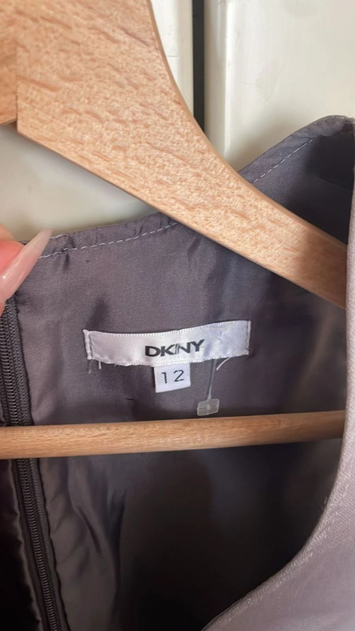 Robe courte DKNY Grise Vintage - photo numéro 2