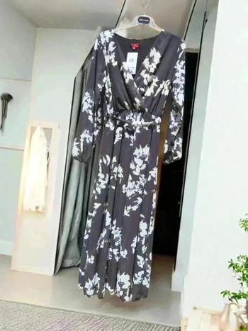 Robe longue noir et blanche🌹 40🌹