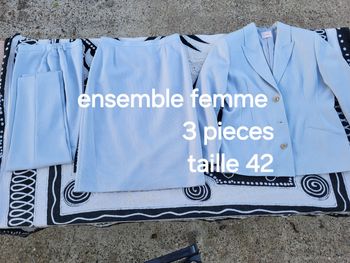 Ensemble femme 3 pieces taille 42