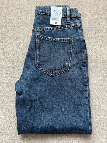 Jean mom taille haute Cache Cache, taille 36, neuf