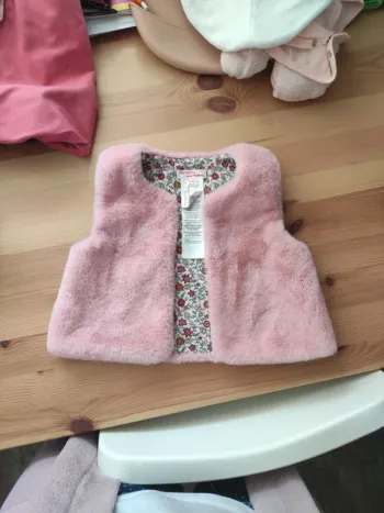 Veste fourrure bébé