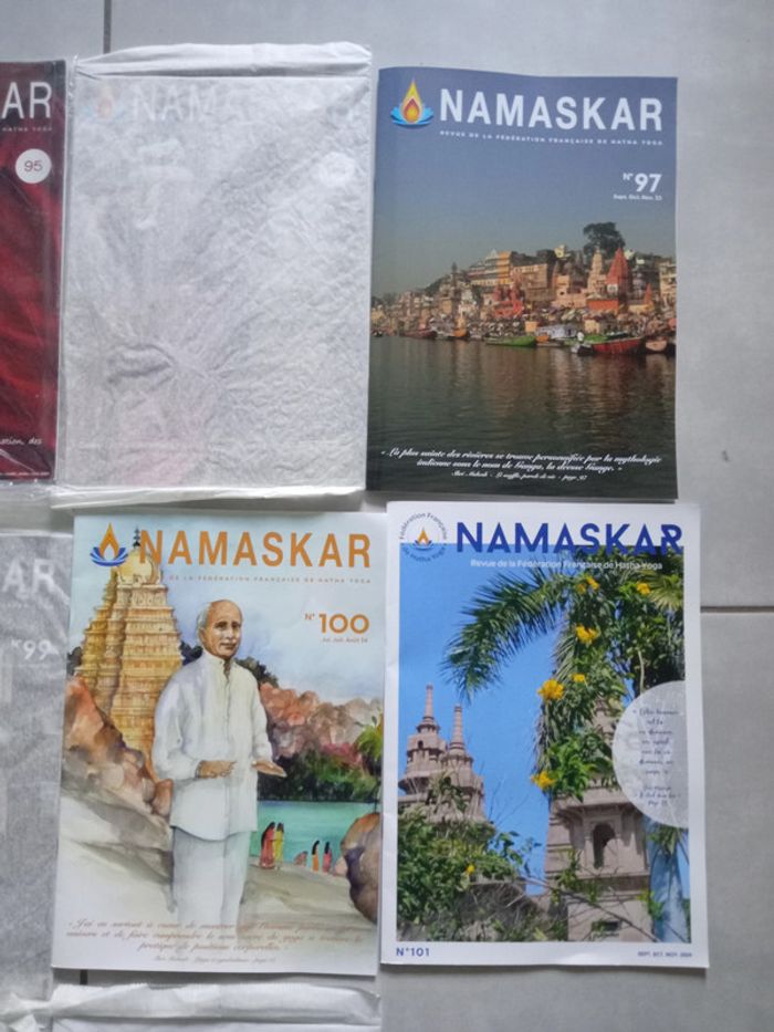 Lot de 10 revues namaskar FFHY - photo numéro 3