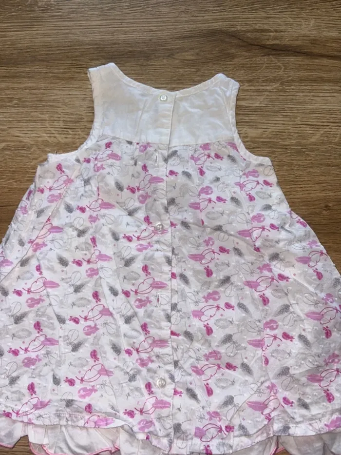 Ensemble robe + boléro bébé fille - photo numéro 6