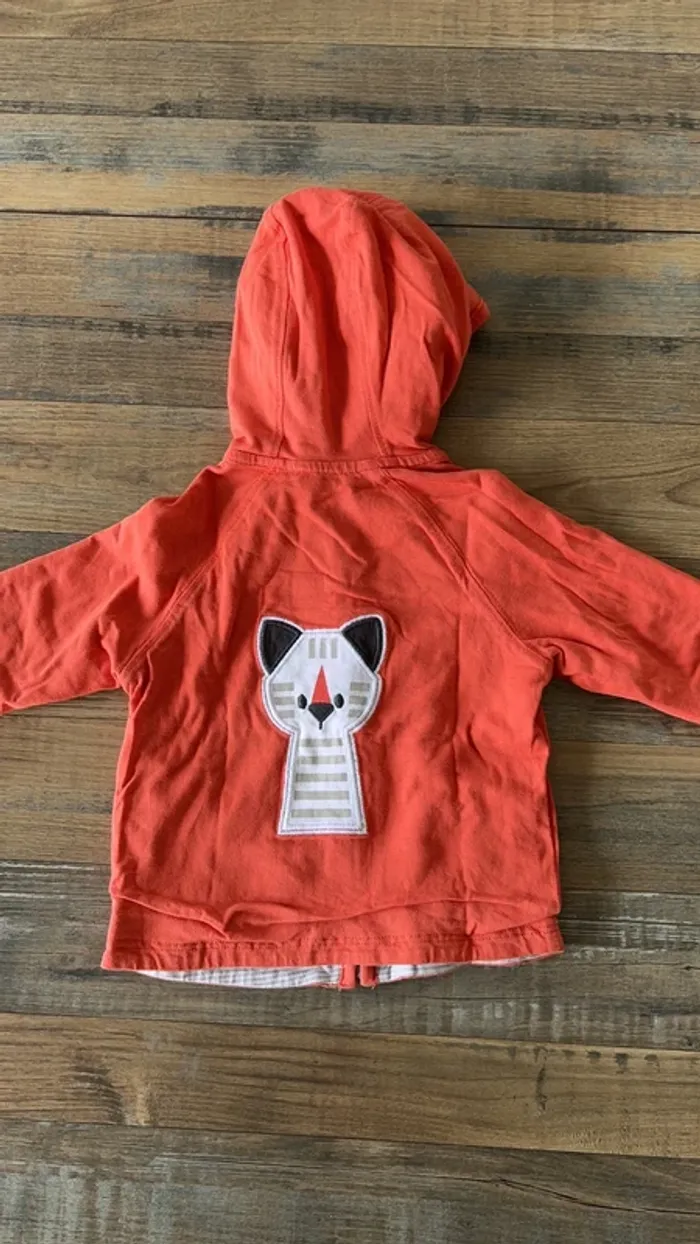 Veste réversible avec short et 2 tee shirt si - photo numéro 7
