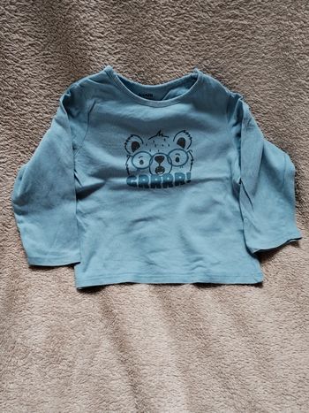 Tee-shirt manches longues 24 mois