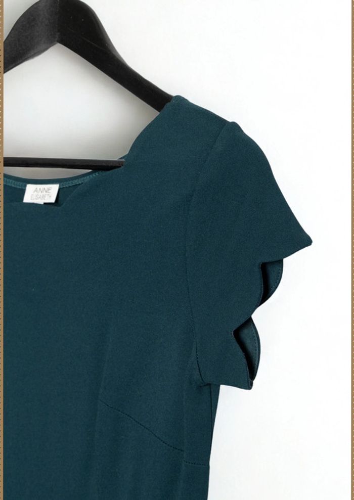 Robe bleu canard Anne Élisabeth – Taille 36 - photo numéro 4