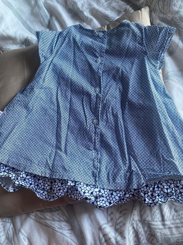 Robe bébé manches courtes 6 mois Bob & Julie baby - photo numéro 2