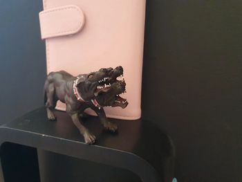 Figurine chien 3 têtes papo