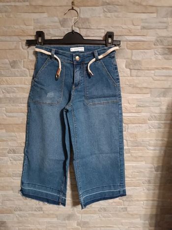 Jean cropped à ceinture Kiabi 9A