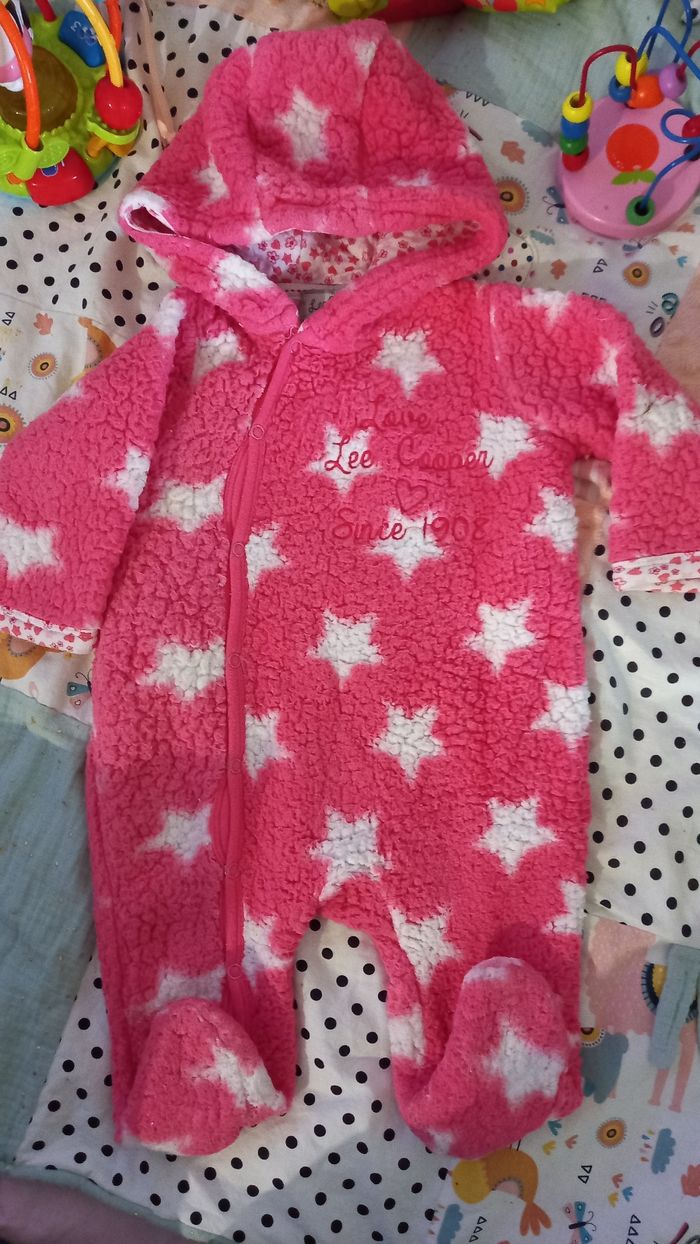 Surpyjama velours Lee Cooper 6 mois