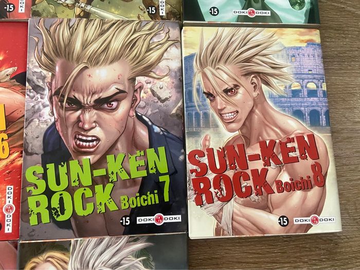 Lot de 10 manga sun ken rock - photo numéro 5