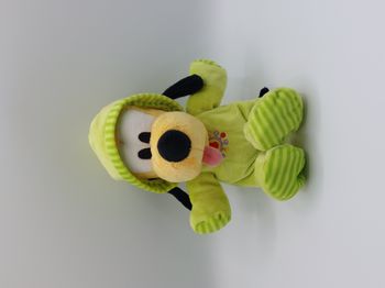 Peluche doudou chien pluto en pyjama vert DISNEY NICOTOY SIMBA Mickey env 26 cm
