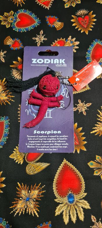 poupée vodoo vodou vaudoo du Zodiaque rare fin de collection