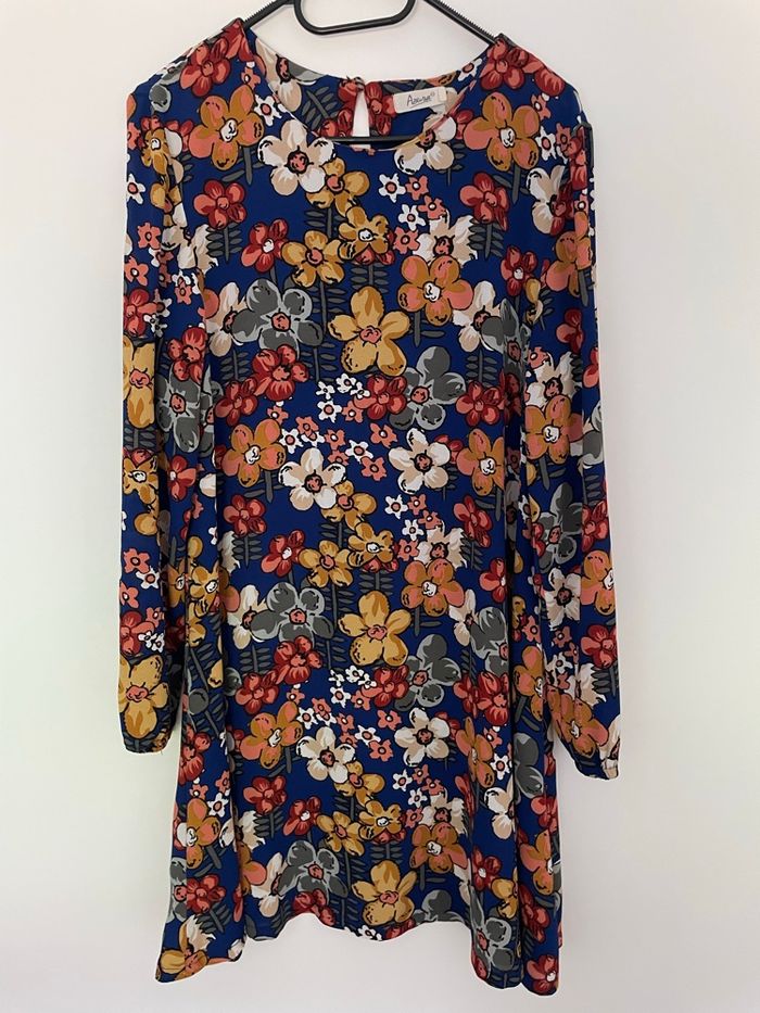 Robe fluide fleurie Azura – Taille S - photo numéro 1