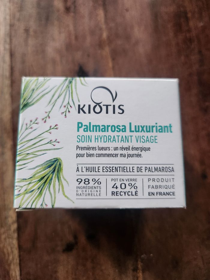 Soin hydratant visage kiotis