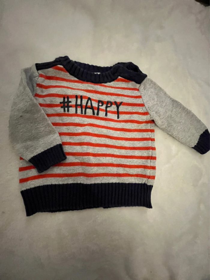 Pull 6 mois tex