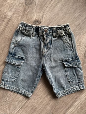 Short en jeans