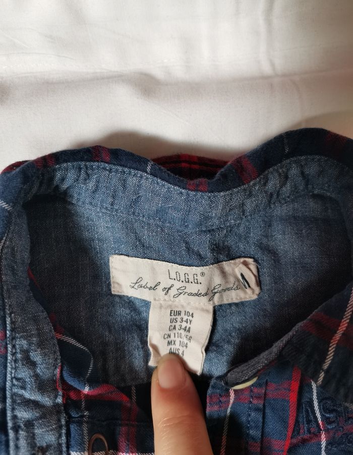 Chemise manches longues 4 ans logg - photo numéro 2