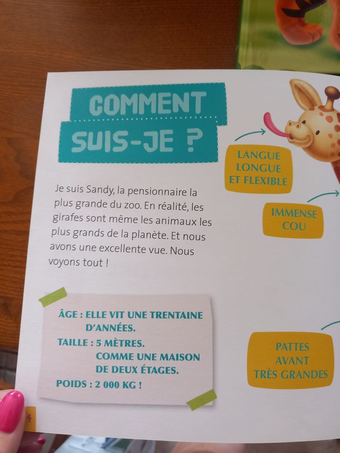 Lot 3 livres mes animaux du zoo - photo numéro 9
