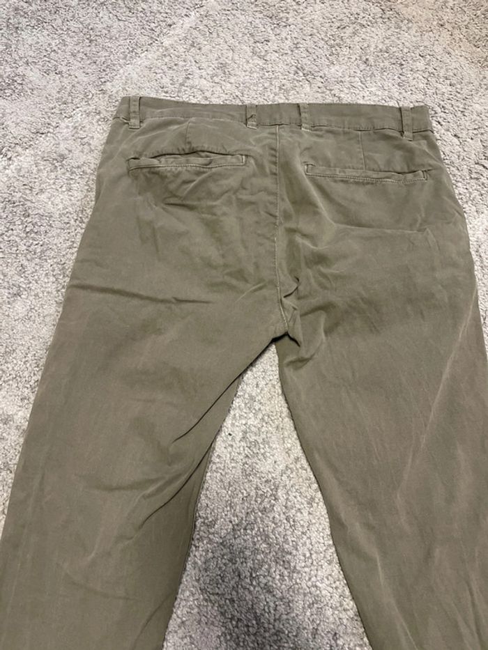 Pantalon chino kaki homme zara taille 40 - photo numéro 8