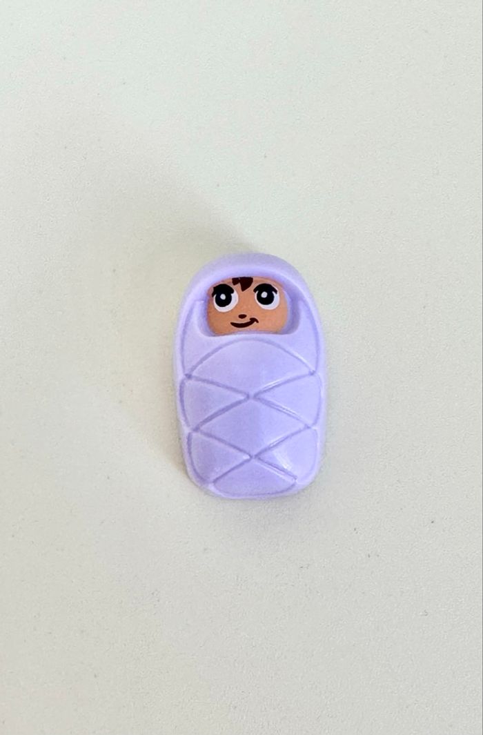 Lego Figurines Friends : Bébé langé couleur lavande Jason / Eman - NEUF