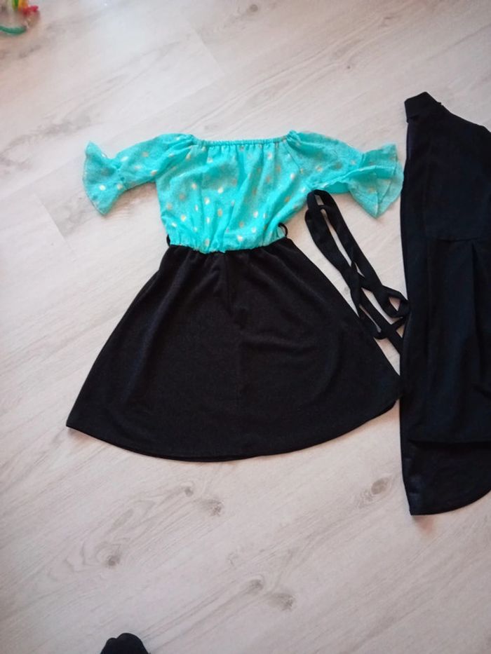 Robe avec sa ceinture et sa veste - photo numéro 2