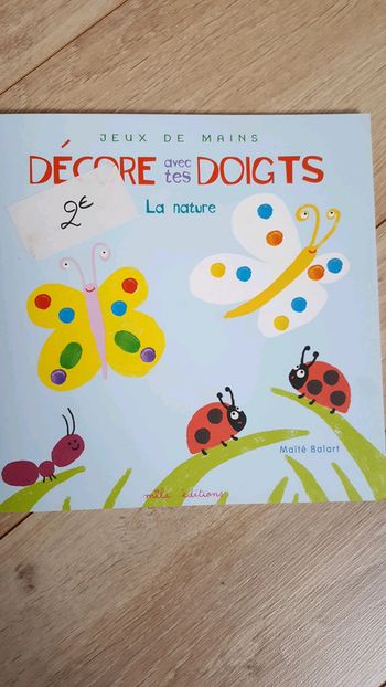 Livre Décore avec tes doigts