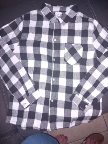 Chemise en flanelle garçon