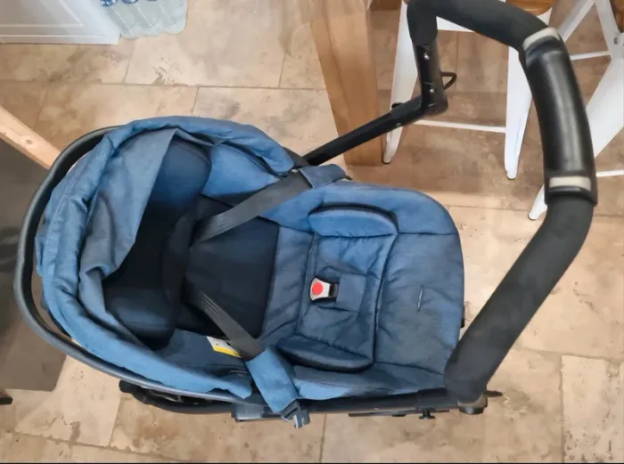 Pousette peg perego futura + extension planche a roulette second 2eme enfants - photo numéro 11
