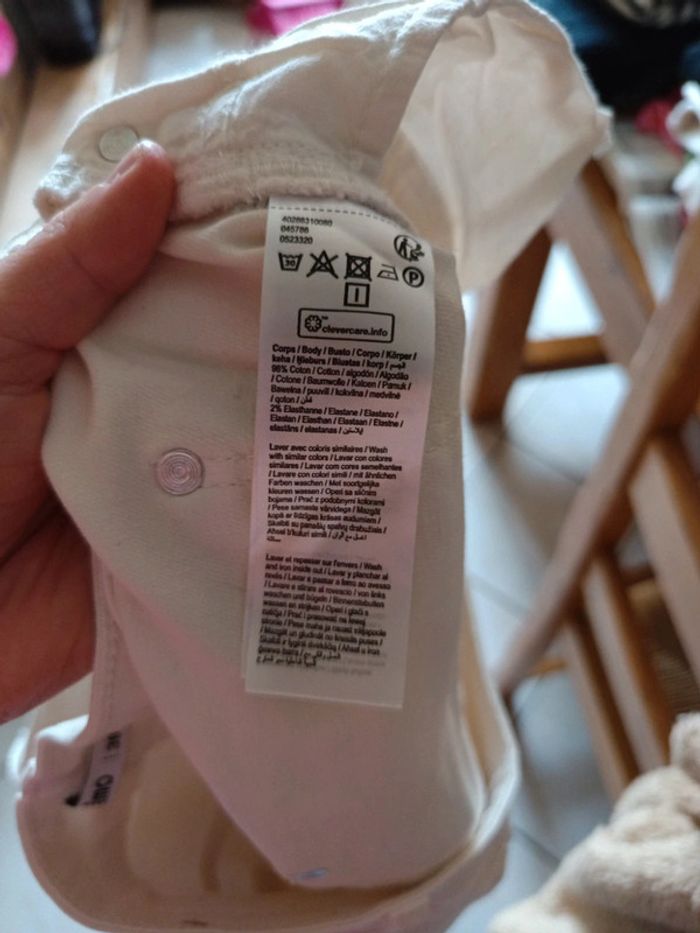 Jupe style Jean blanc cassé taille 38 - photo numéro 4