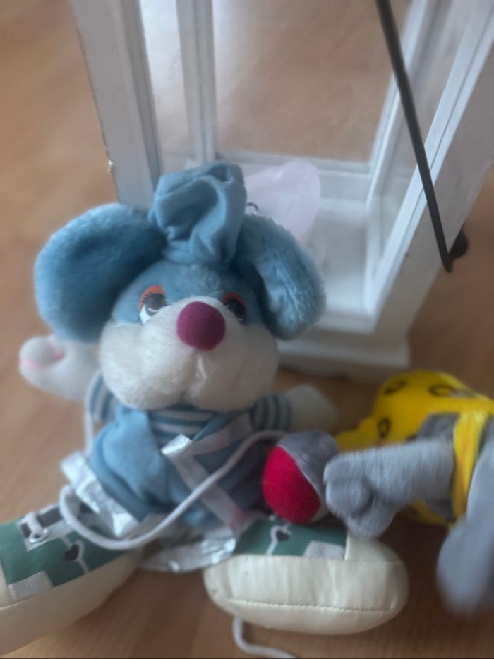 Lot de 3 peluches souris - photo numéro 3